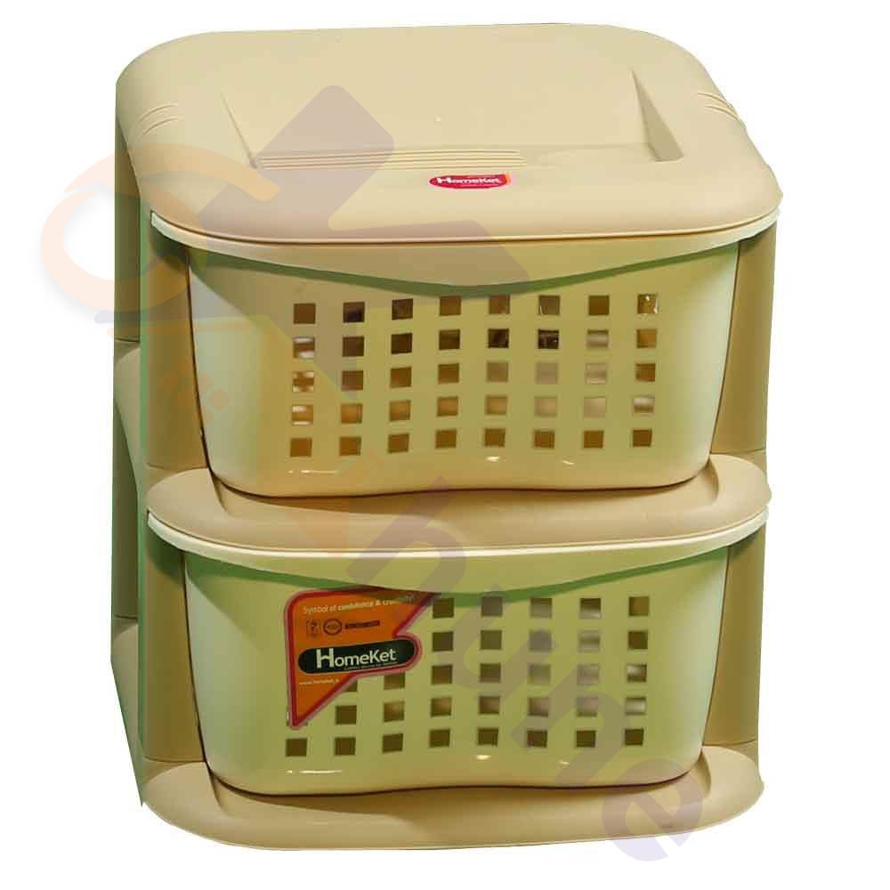 جا پیاز و سیب زمینی 2 کشو هوم کت کد 301