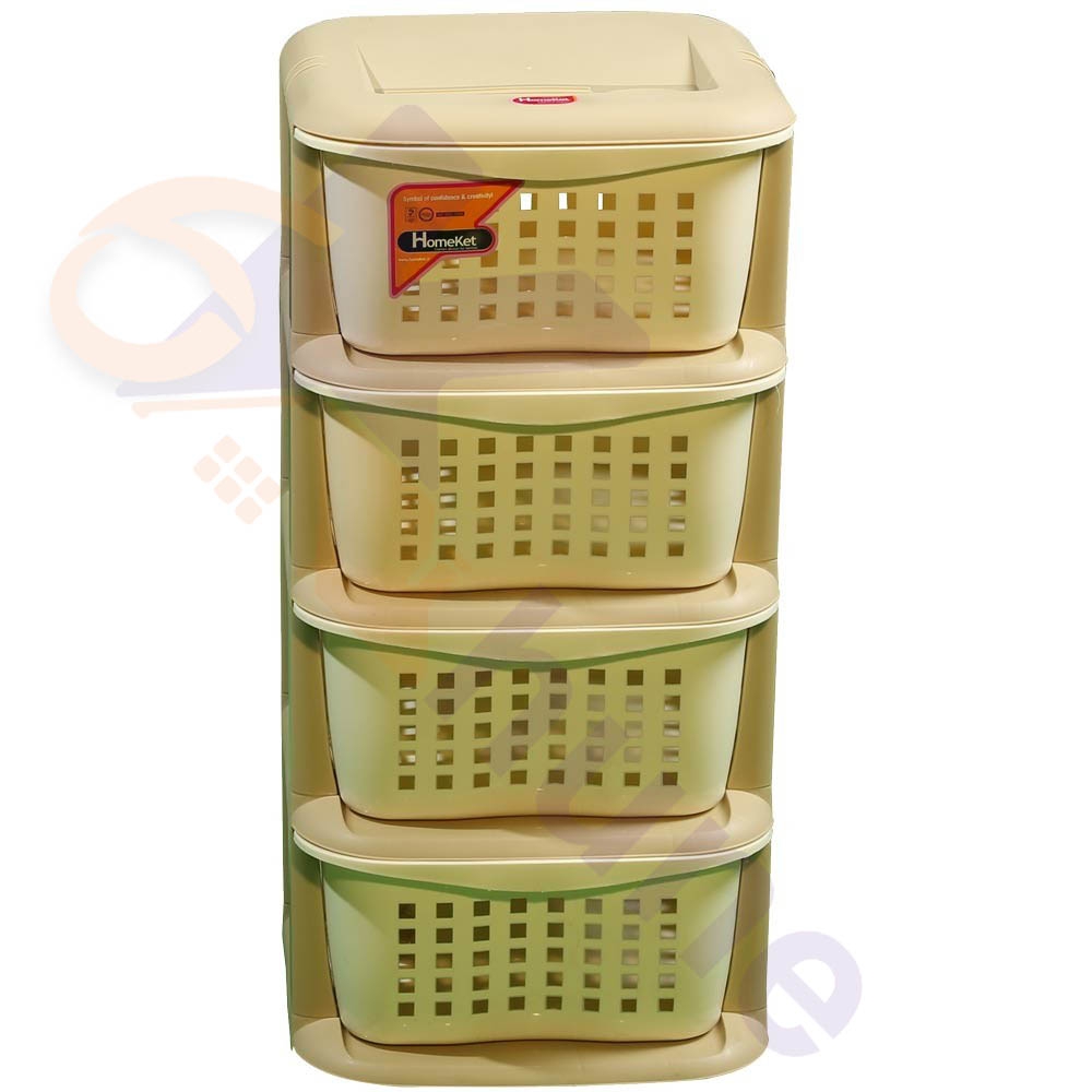 جا پیاز و سیب زمینی 4 کشو هوم کت کد 272