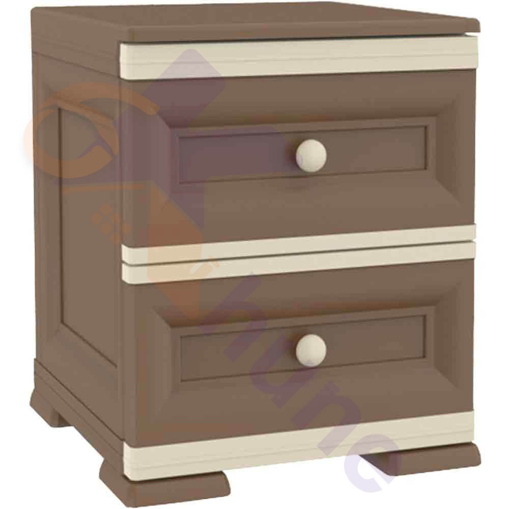دراور پلاستیکی 2 کشو وندیک کد 334