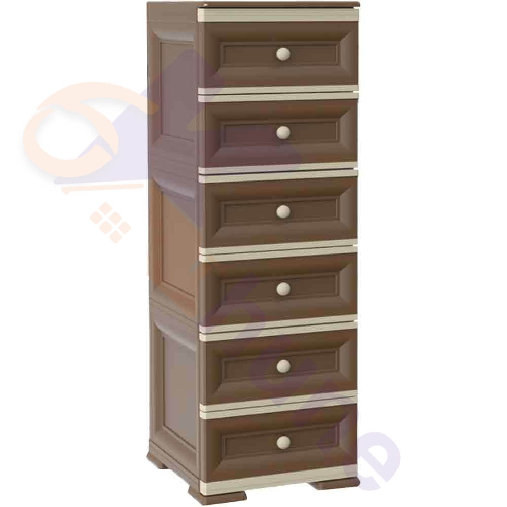 دراور پلاستیکی 6 کشو وندیک کد 336