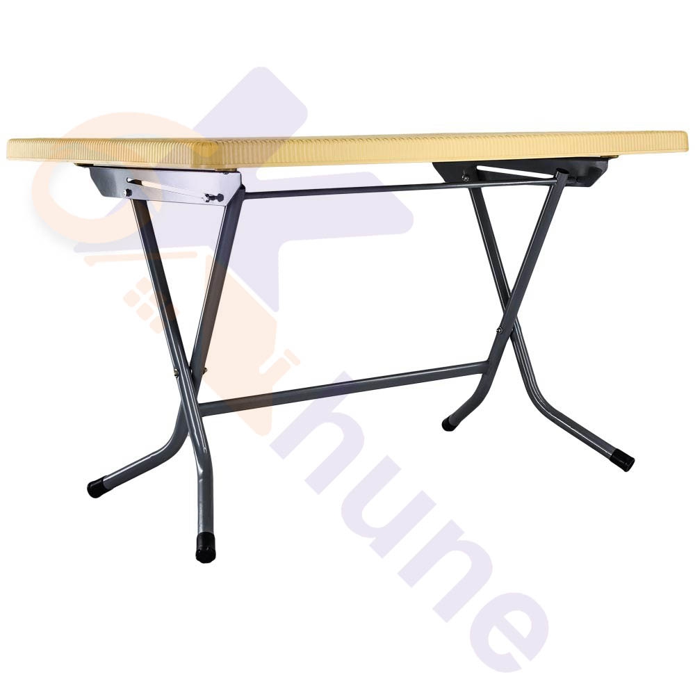 میز مستطیل تاشو پایه فلزی ناصر کد 322