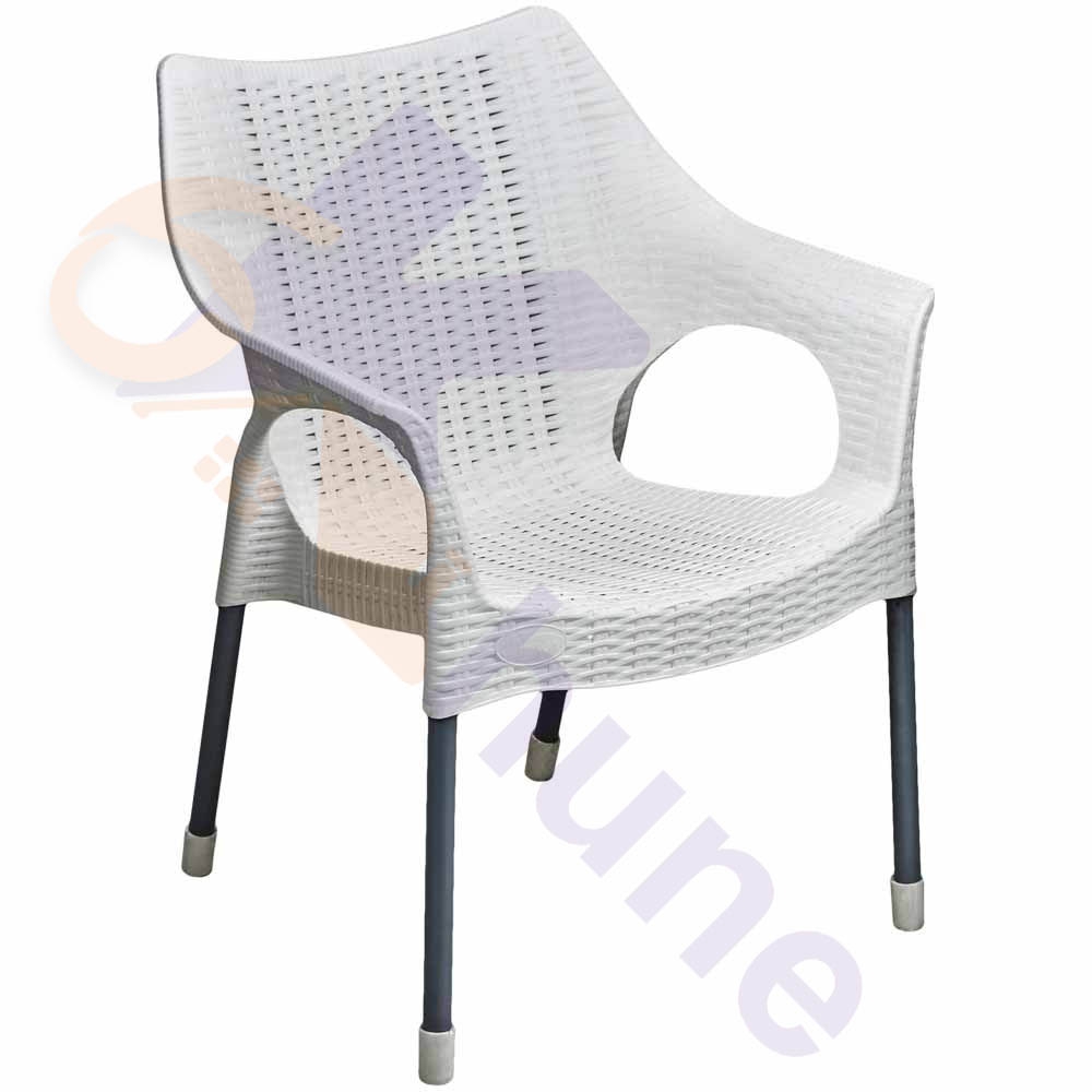 صندلی دسته دار حصیری ناصر کد 323