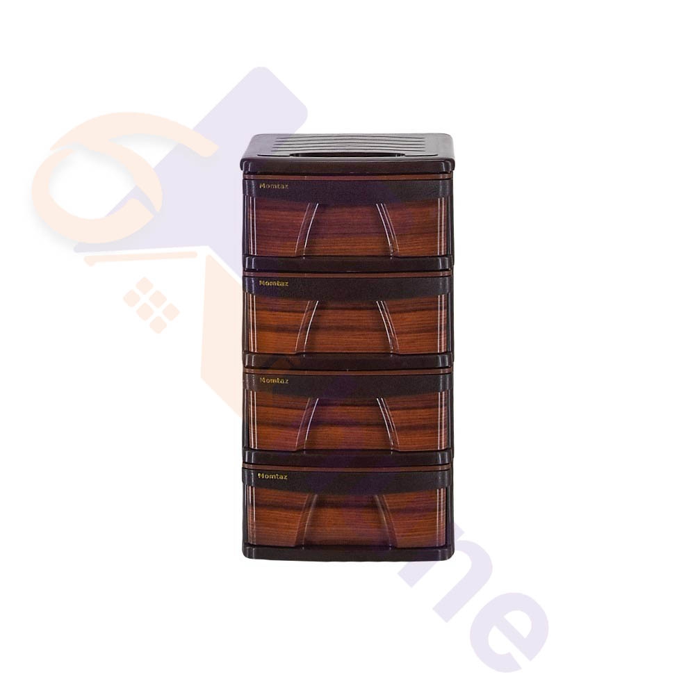 دراور مینی 4 کشو طرح چوب ممتاز کد 475