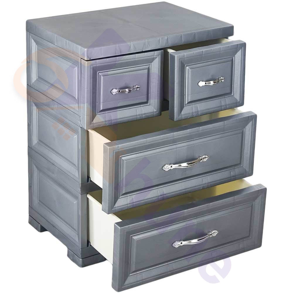 دراور پلاستیکی 3 کشو سوپر بزرگ ممتاز کد 537