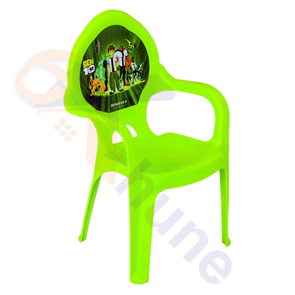 صندلی کودک پلاستیکی آذر طرح بن تن کد 578