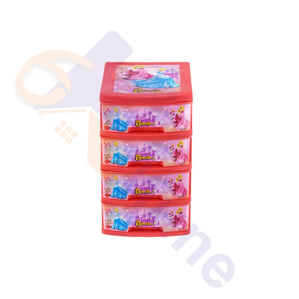 دراور پلاستیکی مینی طرح سیندرلا کد 582