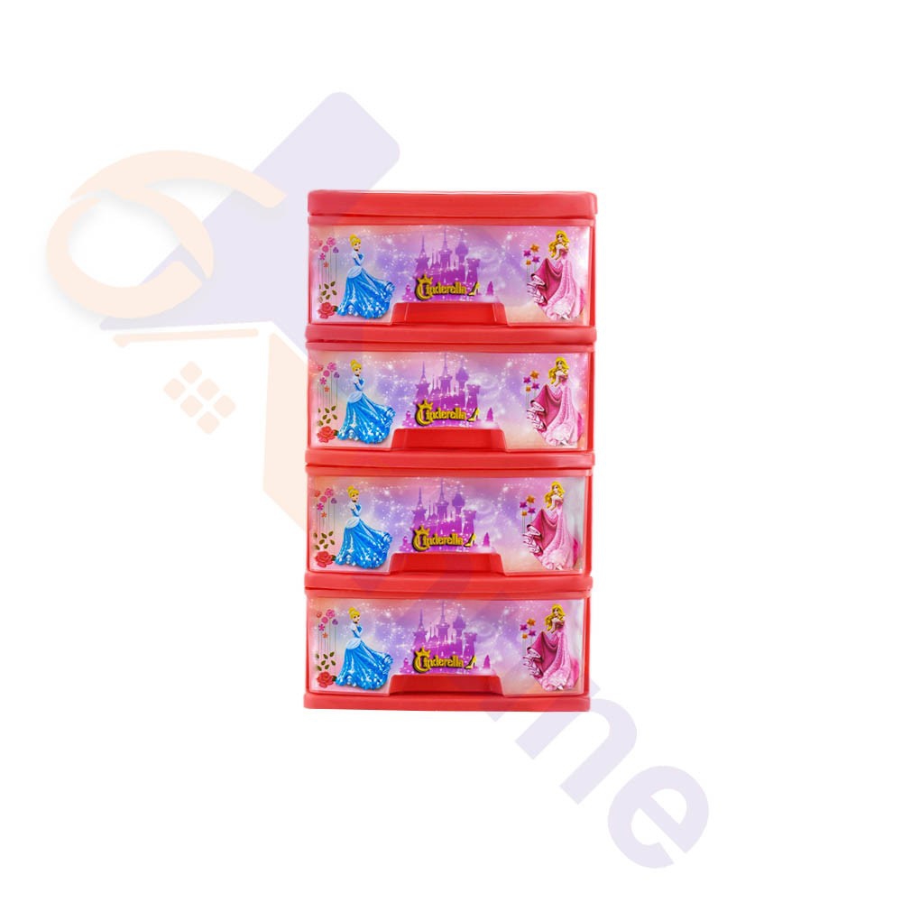 دراور پلاستیکی مینی طرح سیندرلا کد 582