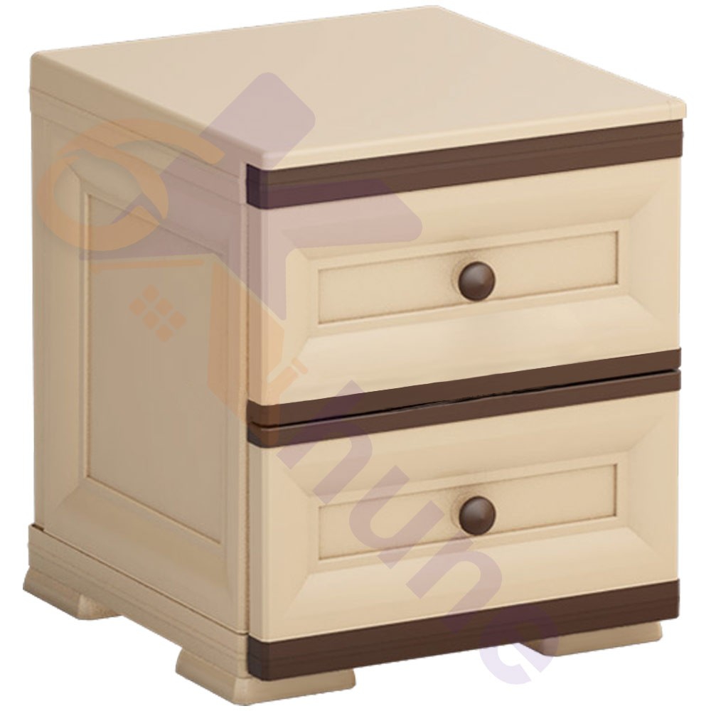 دراور پلاستیکی 2 کشو وندیک کد 334