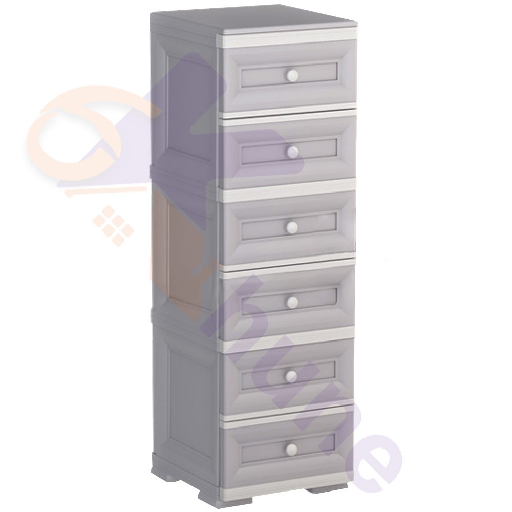 دراور پلاستیکی 6 کشو وندیک کد 336