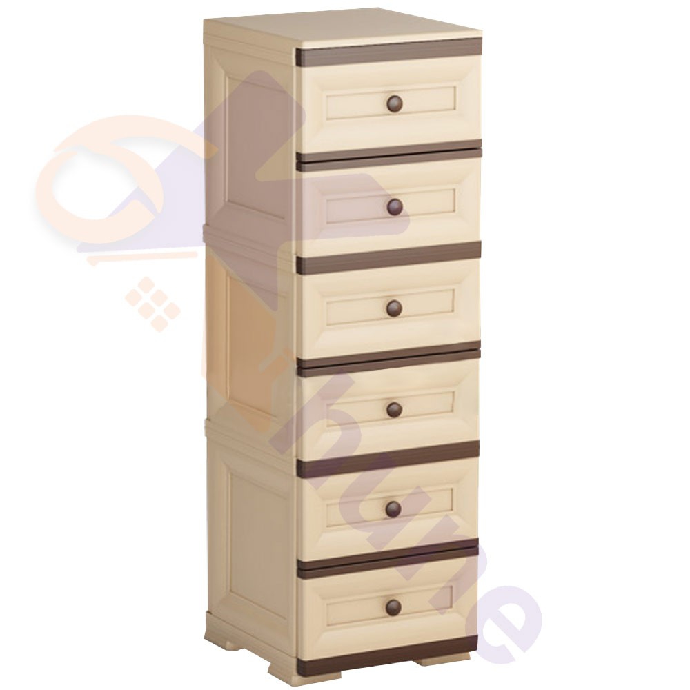 دراور پلاستیکی 6 کشو وندیک کد 336