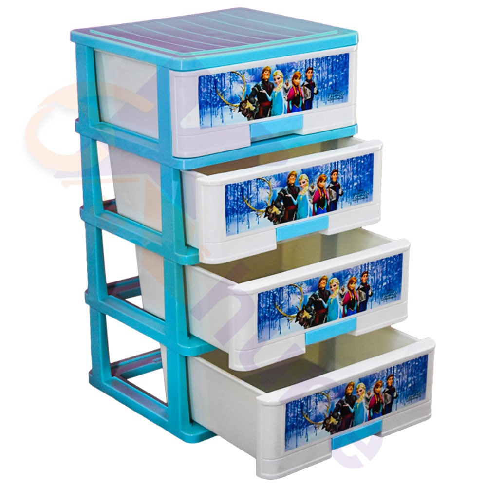 دراور 4 کشو طرح فروزن کد 801