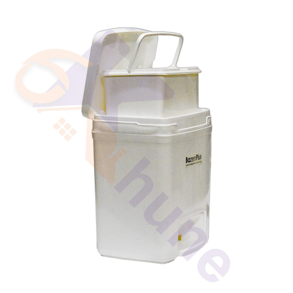 سطل پدالی کوچک چهار گوش پلاس کد 1047