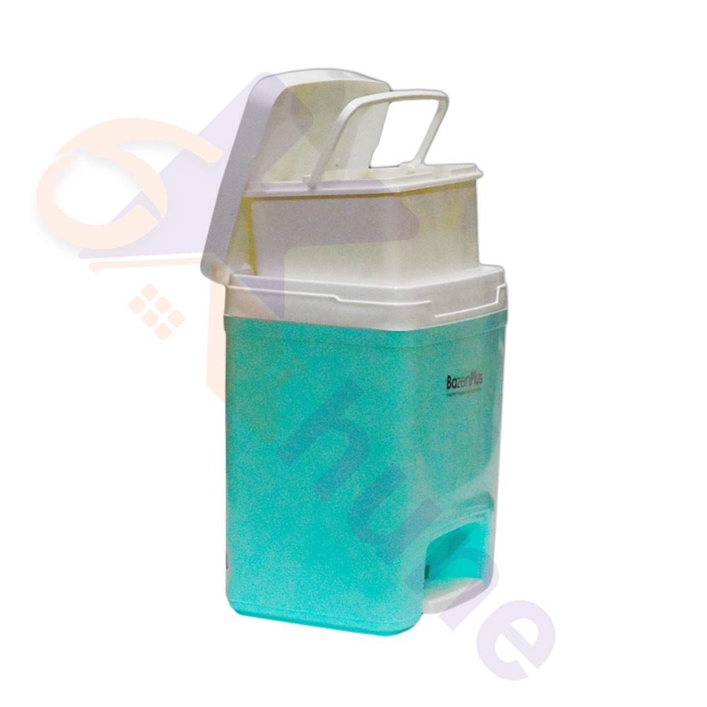 سطل پدالی کوچک چهار گوش پلاس کد 1047