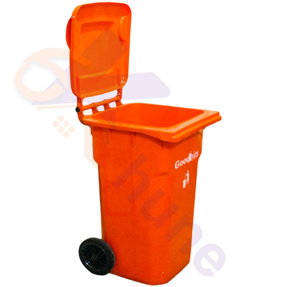 سطل 120 لیتری چرخ دار گودبین کد 1000