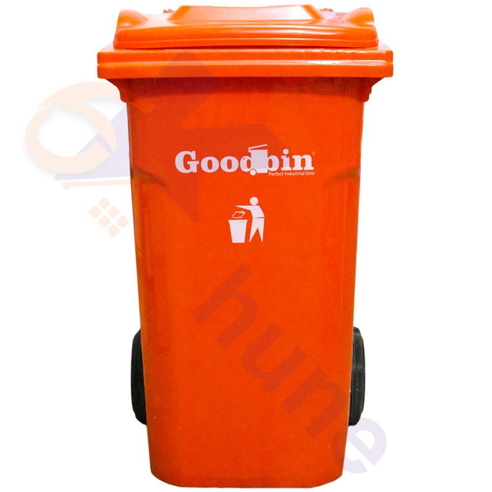 سطل 120 لیتری چرخ دار گودبین کد 1000